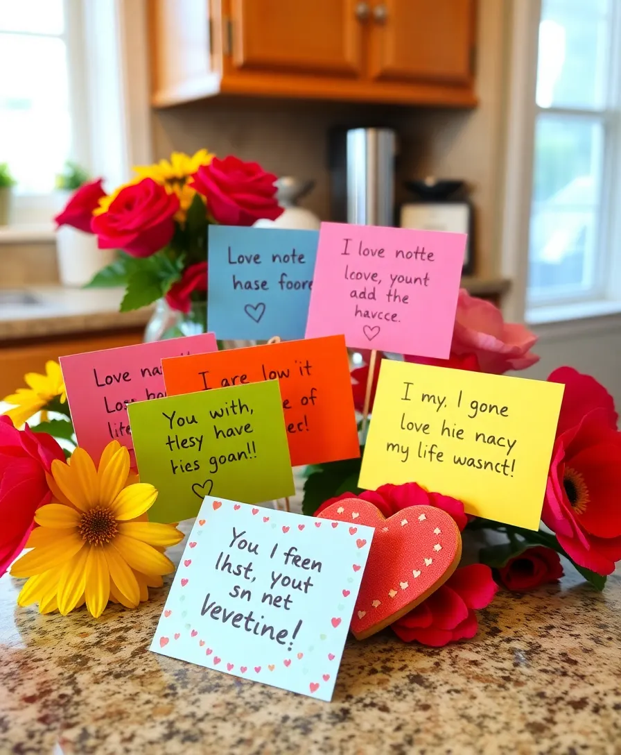 22 Easy and Budget-Friendly Valentine Decorations That Wow! (#10 Is a Game Changer!) - 2. DIY Love Notes