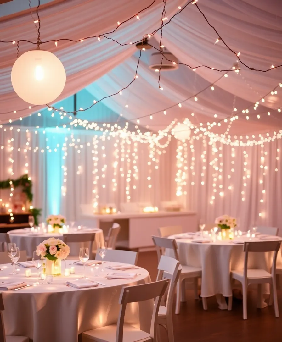 21 Creative Baby Shower Decorations That Will Leave Your Guests in Awe! (#5 is a Must-See!) - 7. Delicate String Lights