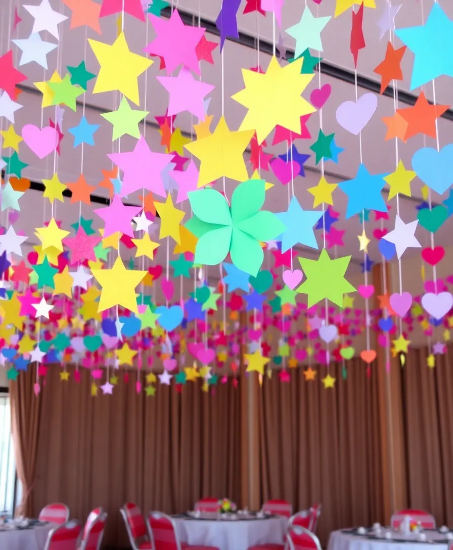 21 Creative Baby Shower Decorations That Will Leave Your Guests in Awe! (#5 is a Must-See!) - 21. Colorful Paper Garlands