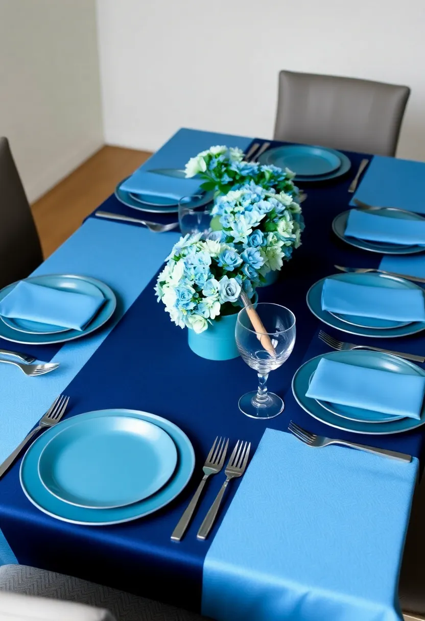 21 Stunning Table Decorations That Will Elevate Your Home Style! - 19. Monochromatic Magic