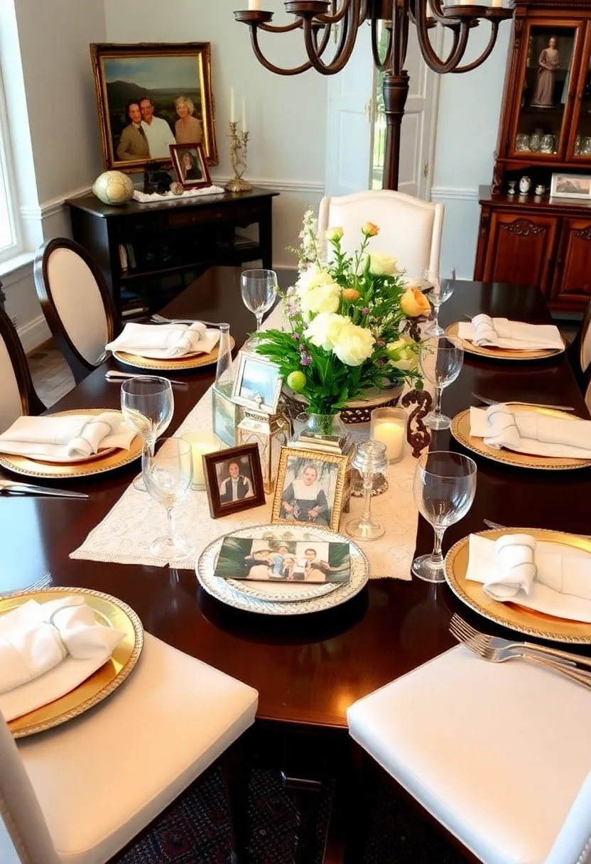 21 Stunning Table Decorations That Will Elevate Your Home Style! - 21. Personal Touches