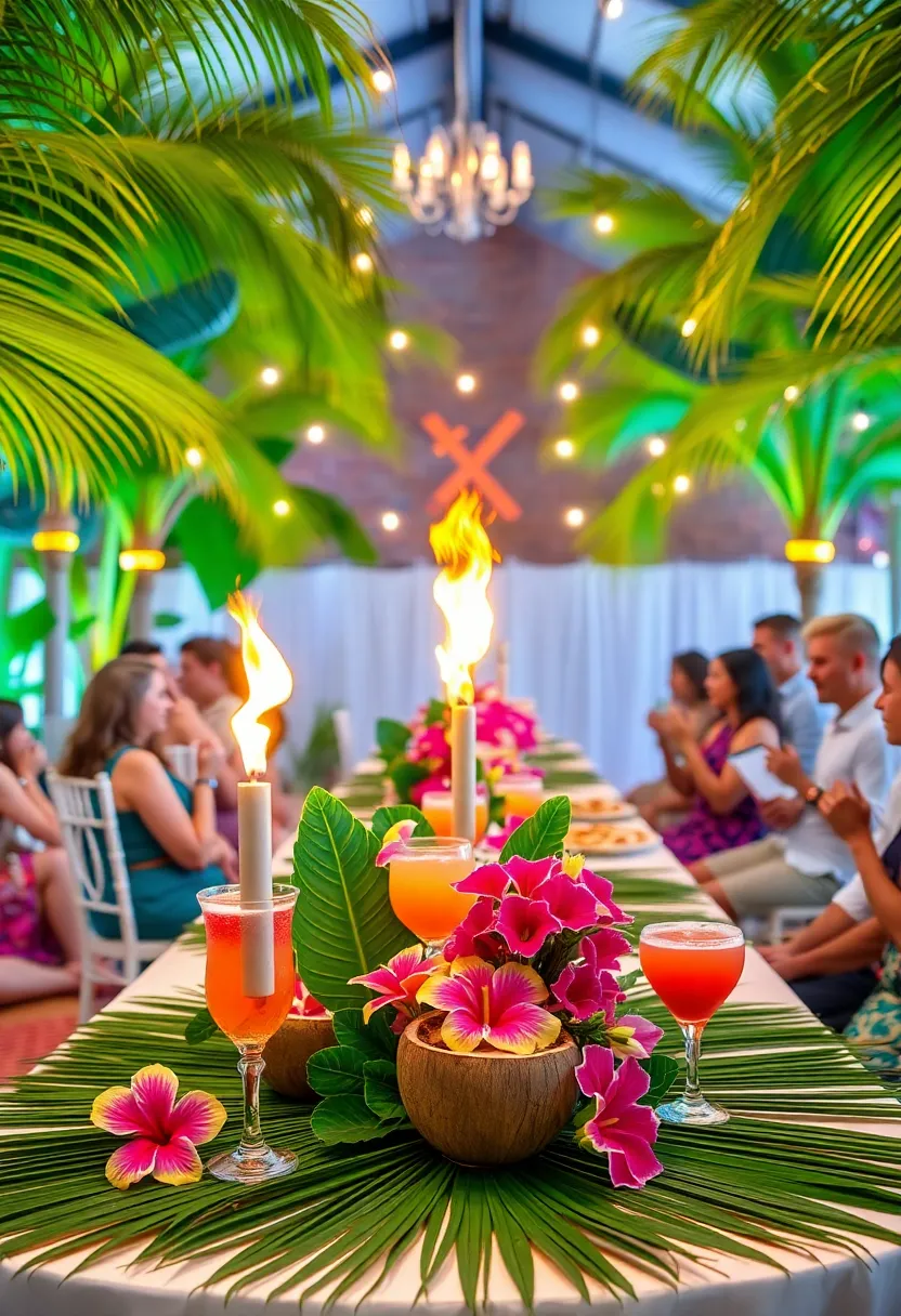 21 Creative Engagement Party Ideas You Can’t Miss (Especially #10!) - 5. Tropical Paradise