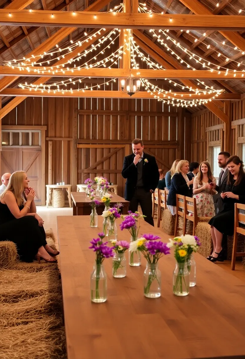 21 Creative Engagement Party Ideas You Can’t Miss (Especially #10!) - 3. Rustic Barn Affair