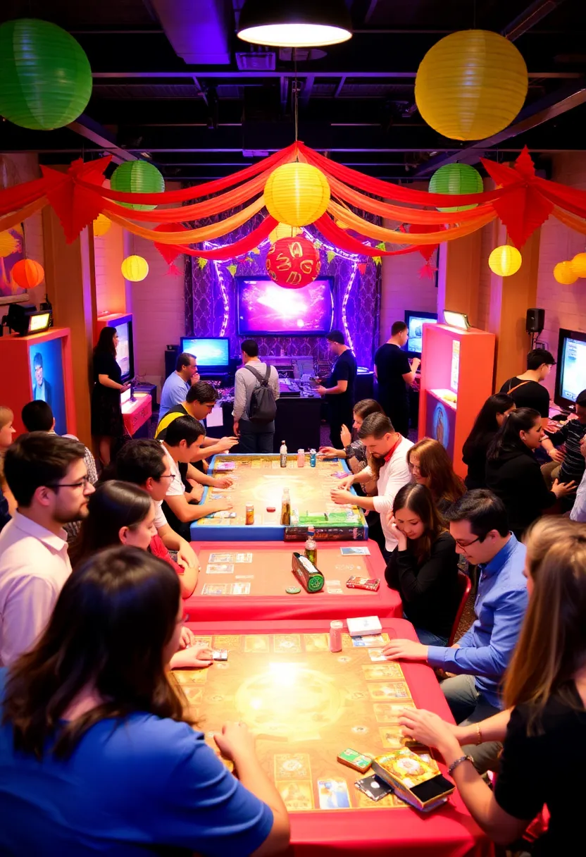 21 Creative Engagement Party Ideas You Can’t Miss (Especially #10!) - 17. Game Night Extravaganza