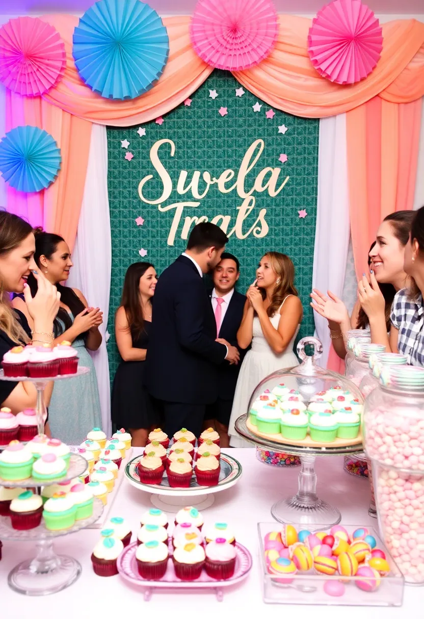 21 Creative Engagement Party Ideas You Can’t Miss (Especially #10!) - 9. Sweet Treats Bar