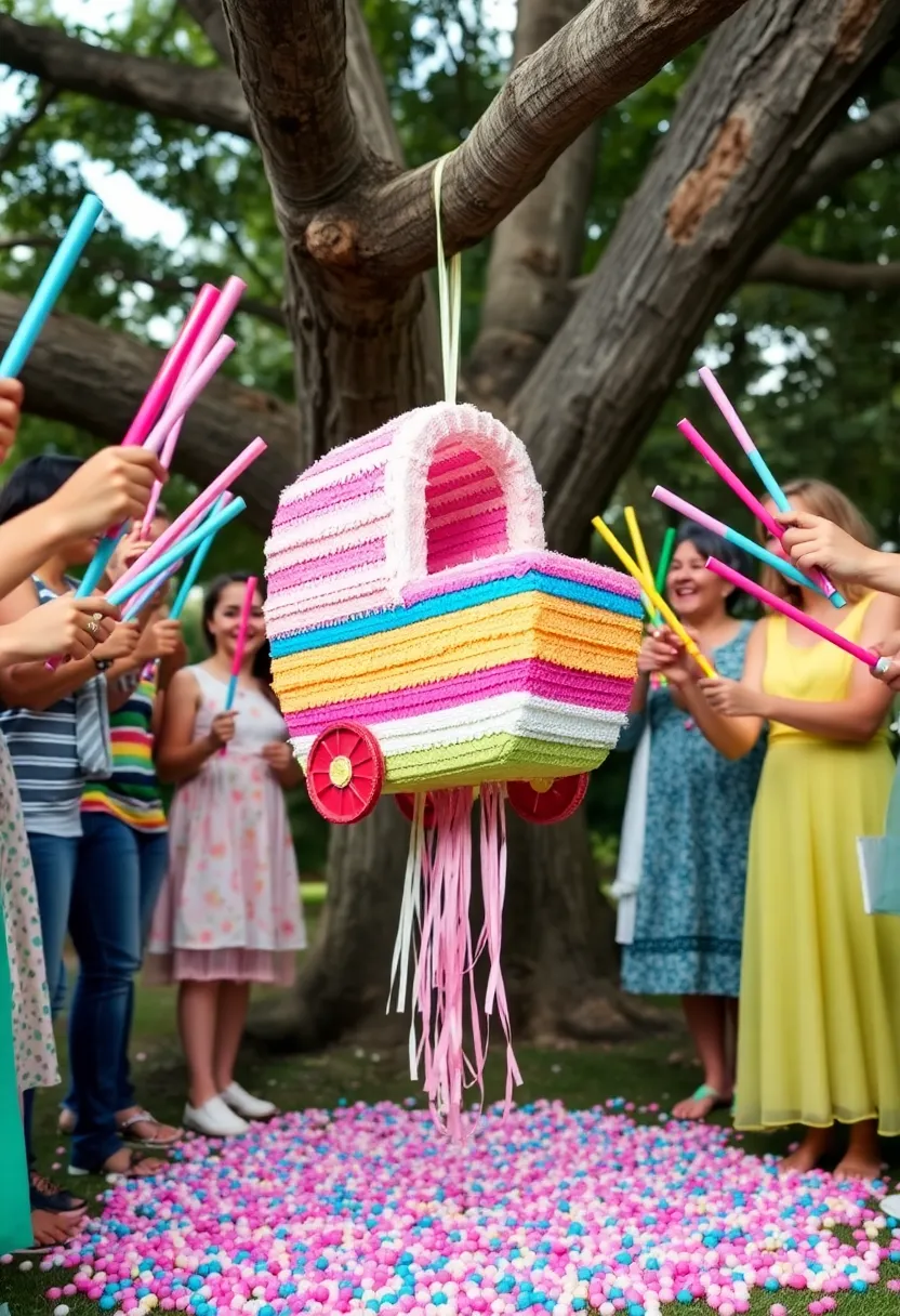 21 Gender Reveal Party Decorations That Will Make You the Host of the Year! (You Won't Believe #9!) - 6. Gender Reveal Piñata