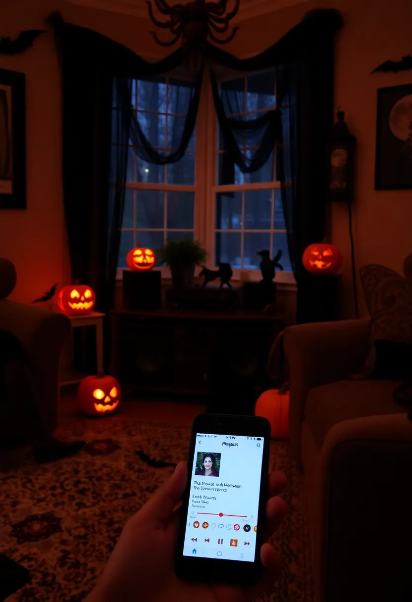 21 Halloween Party Decor Ideas That'll Make Your Guests Scream in Delight! - 21. Scary Sound Effects