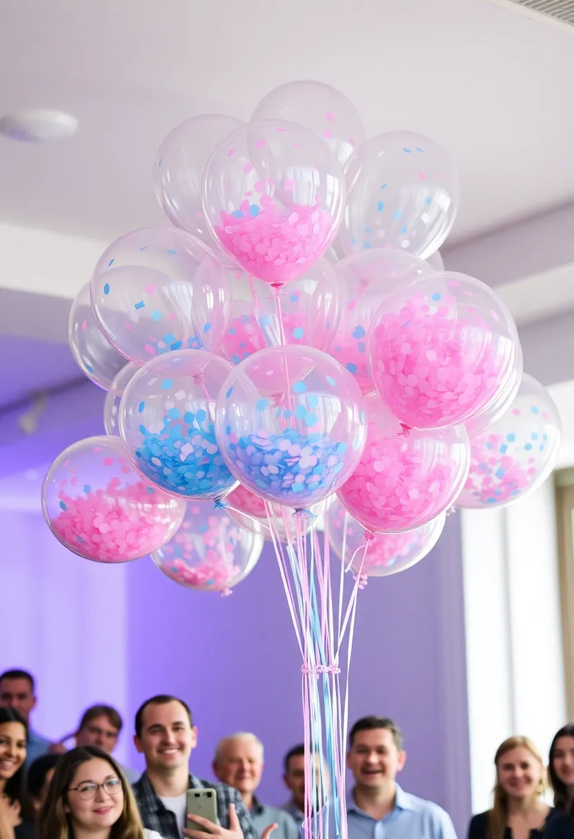 21 Gender Reveal Party Decorations That Will Make You the Host of the Year! (You Won't Believe #9!) - 2. Confetti-Filled Balloons