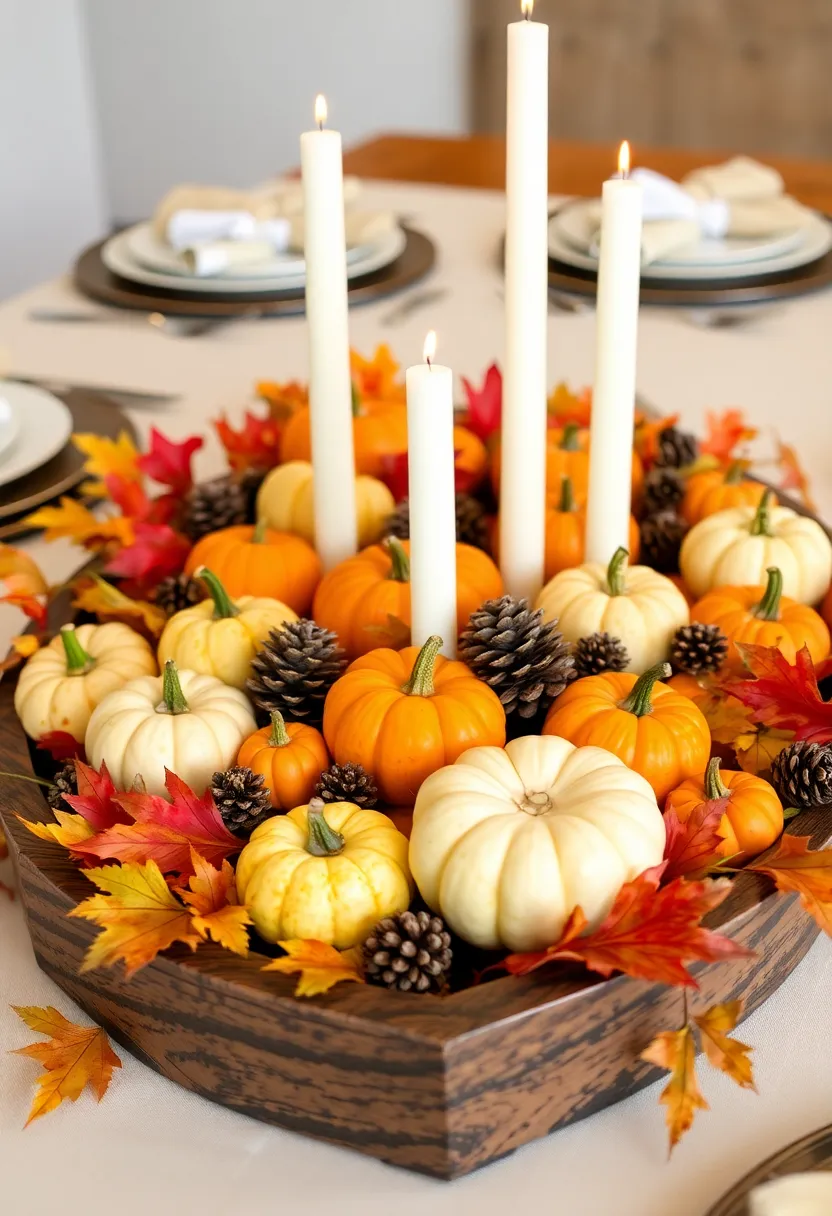 21 Thanksgiving Decorations That Will Transform Your Home into a Festive Wonderland! - 1. Harvest Table Centerpiece