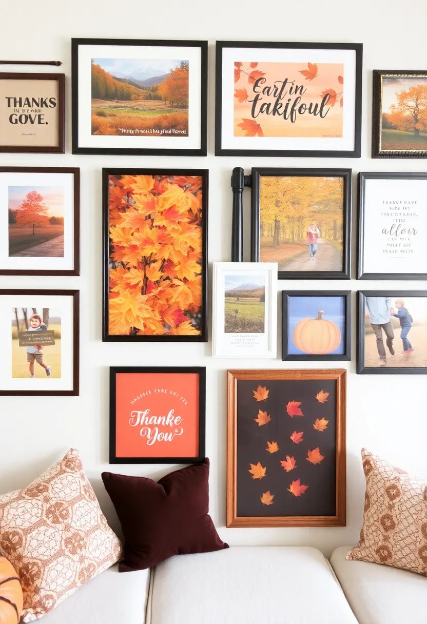 21 Thanksgiving Decorations That Will Transform Your Home into a Festive Wonderland! - 7. Thanksgiving-Themed Wall Art