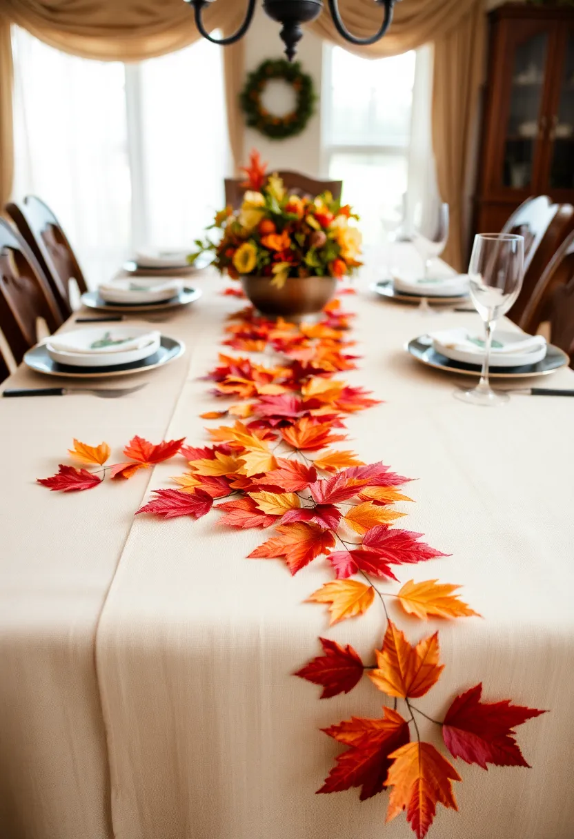 21 Thanksgiving Decorations That Will Transform Your Home into a Festive Wonderland! - 16. Thanksgiving-Themed Table Runner