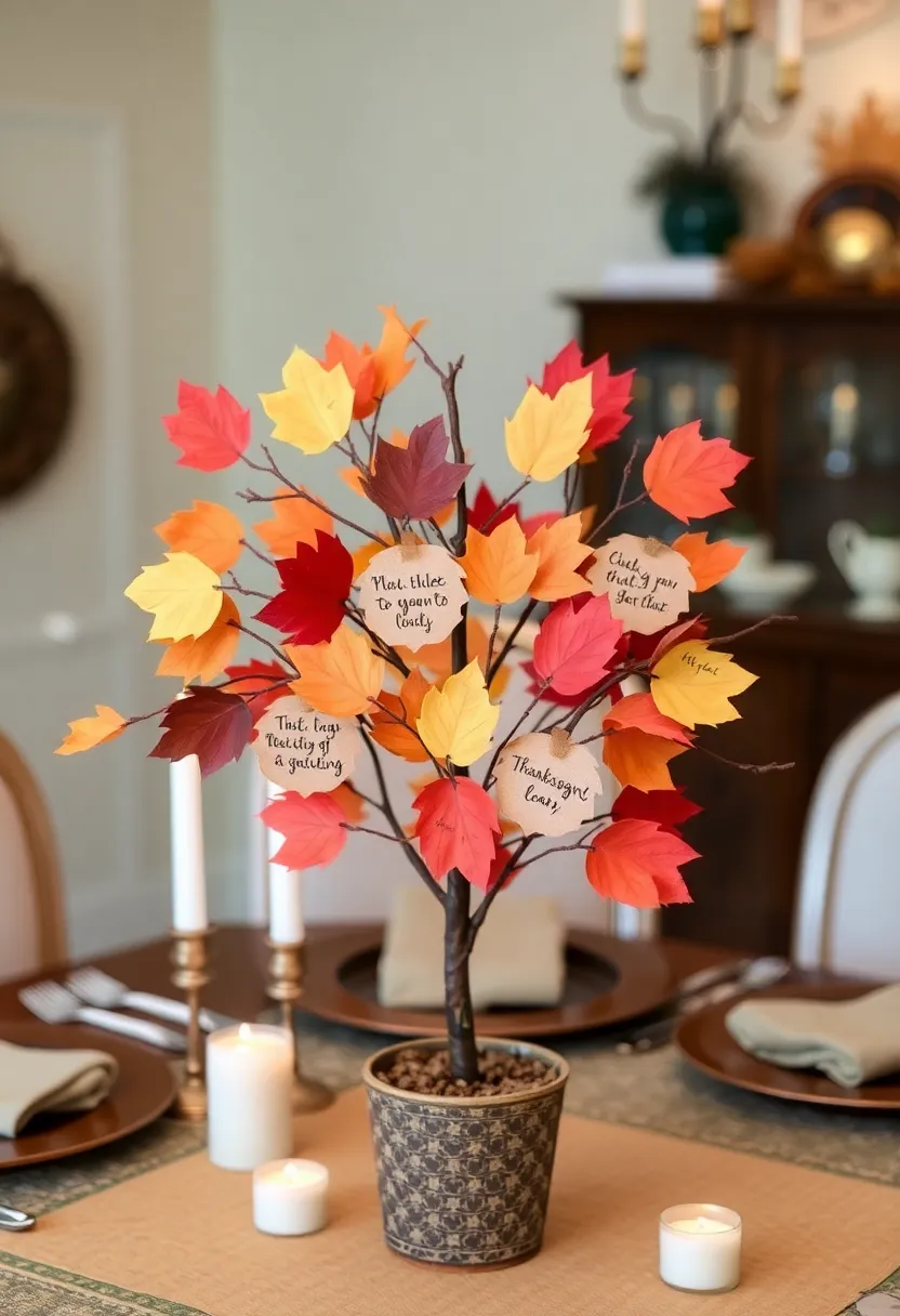 21 Thanksgiving Decorations That Will Transform Your Home into a Festive Wonderland! - 19. Thankful Tree