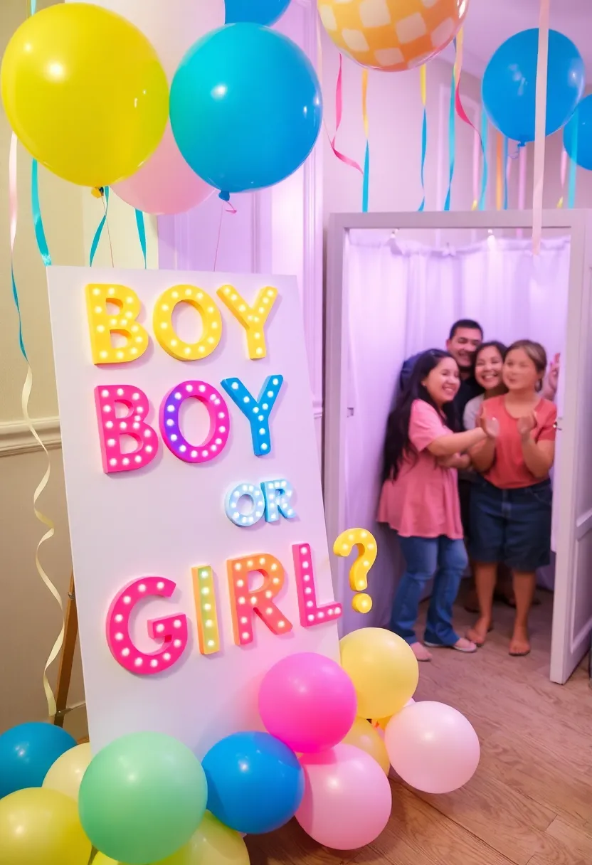 21 Gender Reveal Party Decorations That Will Make You the Host of the Year! (You Won't Believe #9!) - 5. Creative Gender Reveal Signs