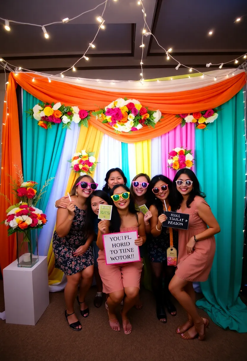 21 Stunning Bridal Shower Decoration Ideas That Will Leave Your Guests in Awe! - 5. Creative Photo Booth