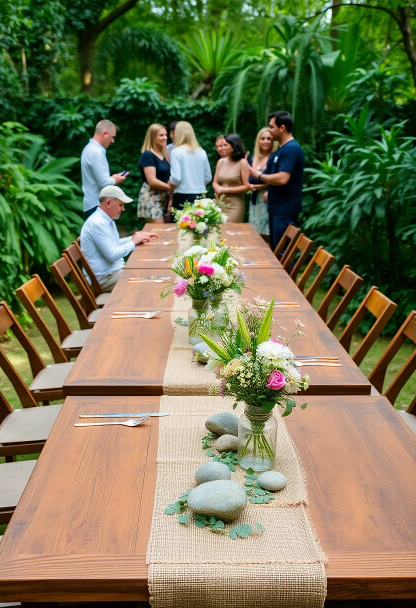 21 Stunning Bridal Shower Decoration Ideas That Will Leave Your Guests in Awe! - 12. Nature-Inspired Decor