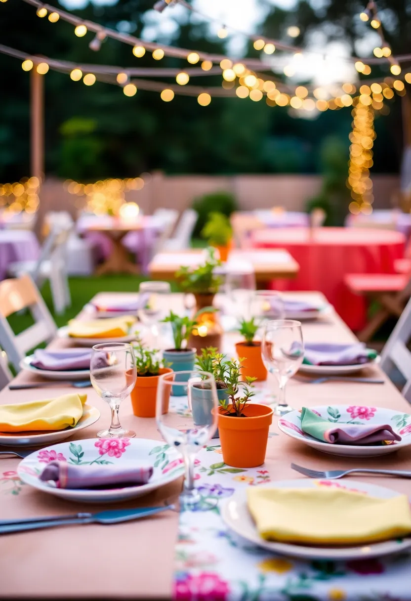 21 Stunning Table Decorations That Will Elevate Your Home Style! - 4. Whimsical Garden Party