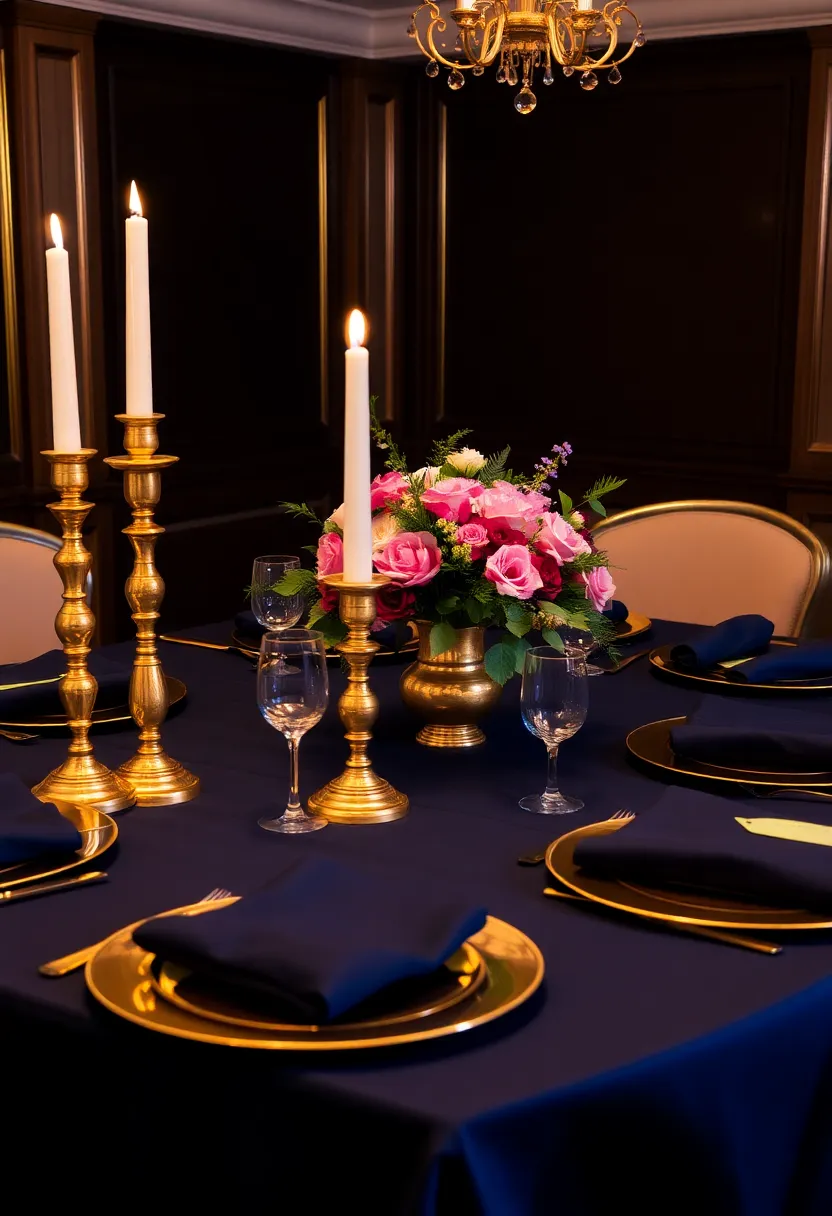 21 Stunning Table Decorations That Will Elevate Your Home Style! - 3. Glamorous Gold Accents