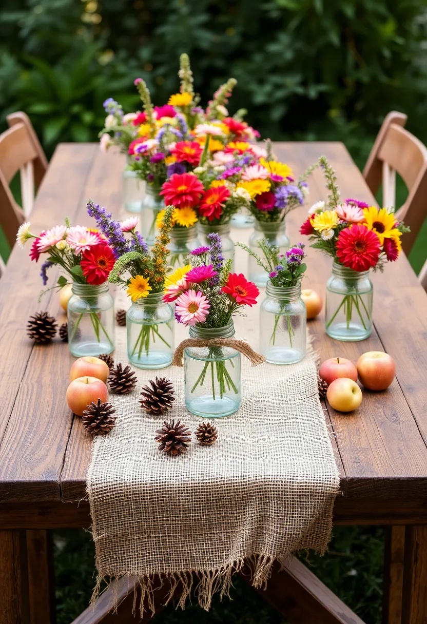 21 Stunning Table Decorations That Will Elevate Your Home Style! - 2. Rustic Charm