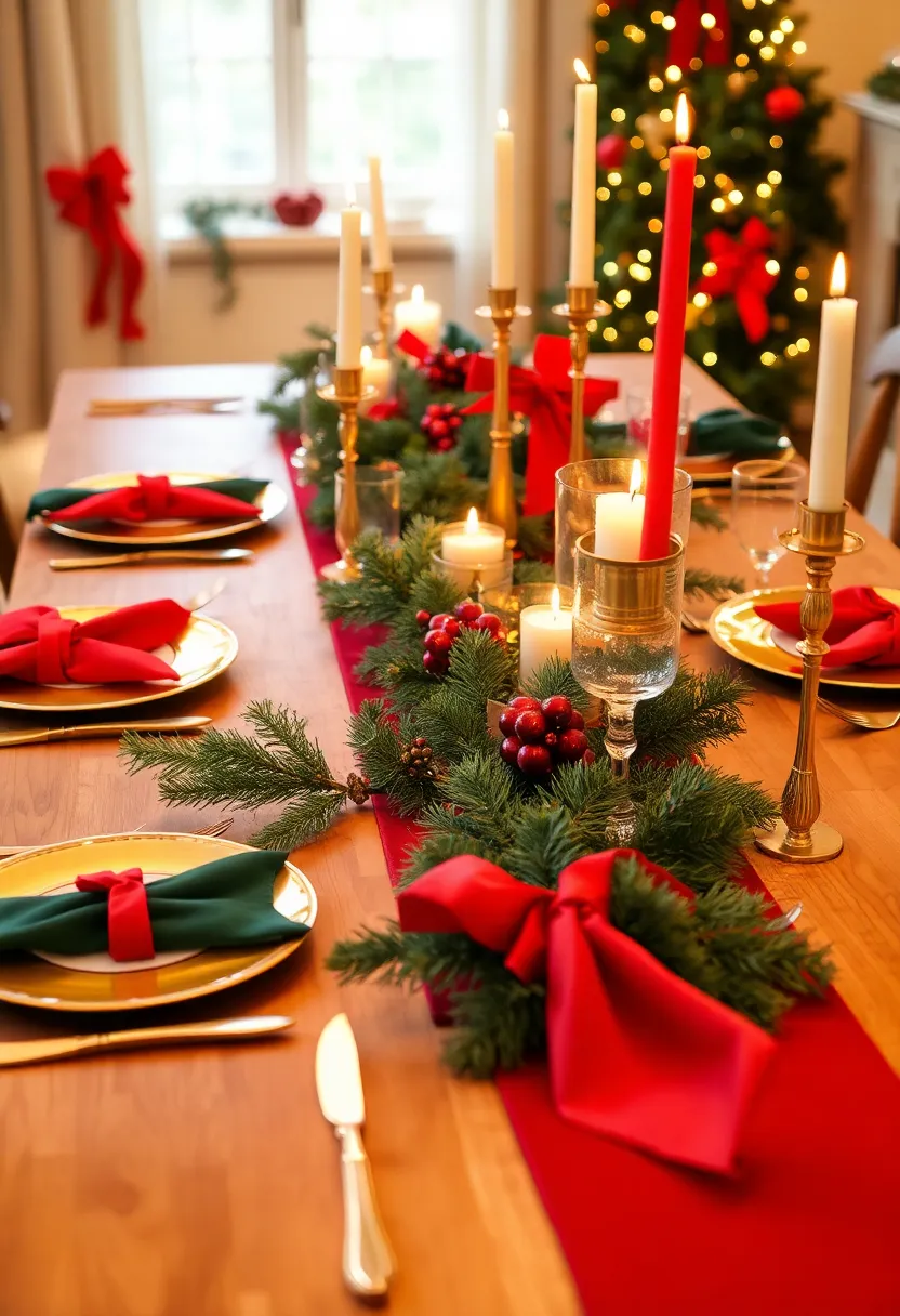 21 Stunning Table Decorations That Will Elevate Your Home Style! - 8. Festive Holiday Cheer