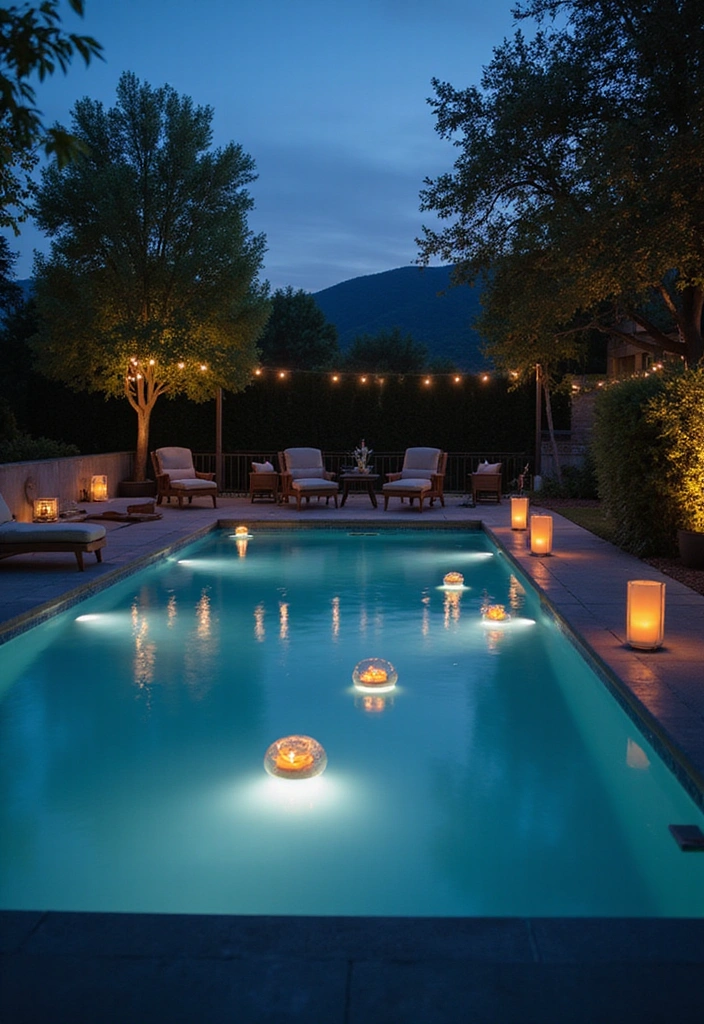 15 Epic Pool Party Decorations That Will Make Your Bash Unforgettable! - 6. Floating Lanterns