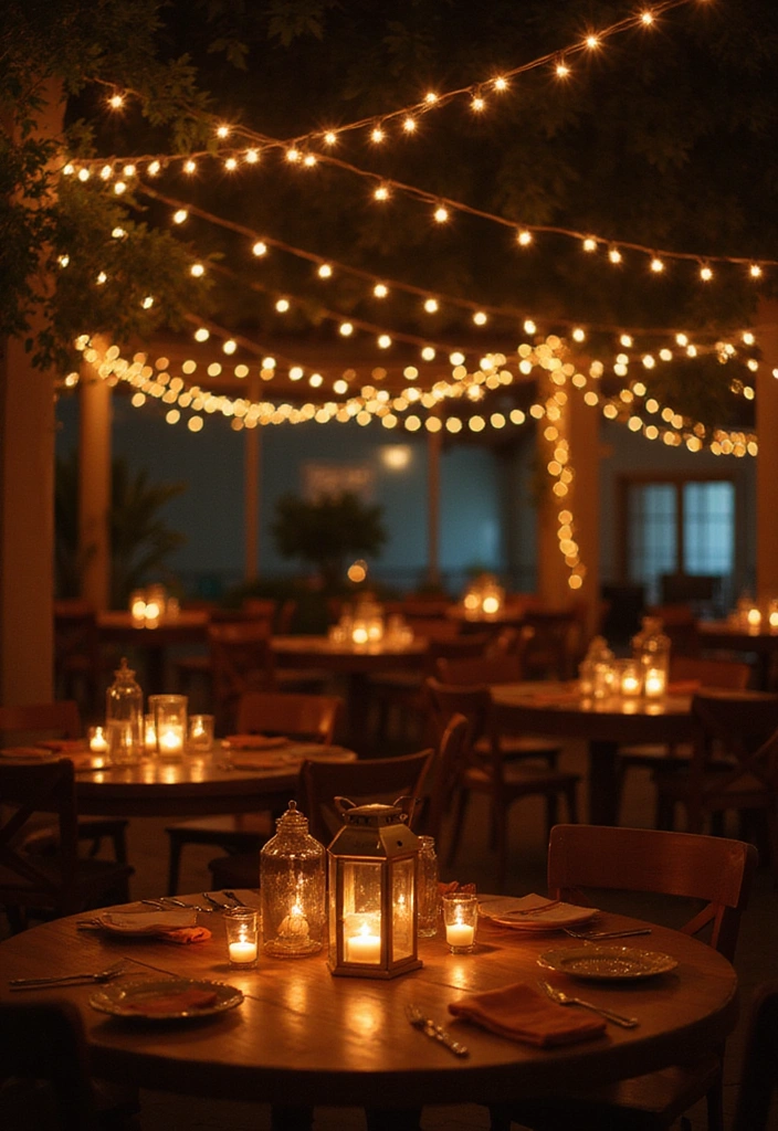 20 Unique Retirement Party Decorations Your Guests Will Never Forget! - 14. Elegant Lighting Options