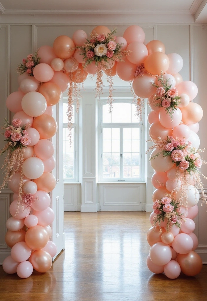 12 Stunning Anniversary Decoration Ideas at Home That Will Leave You Speechless! - 6. Elegant Balloon Arch