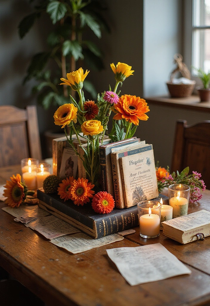 12 Stunning Anniversary Decoration Ideas at Home That Will Leave You Speechless! - 8. Whimsical Table Centerpiece