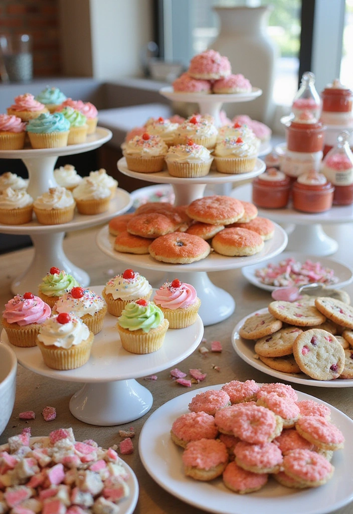 21 Birthday Decoration Ideas at Home That Will Wow Your Guests! - 19. Sensational Sweets Table