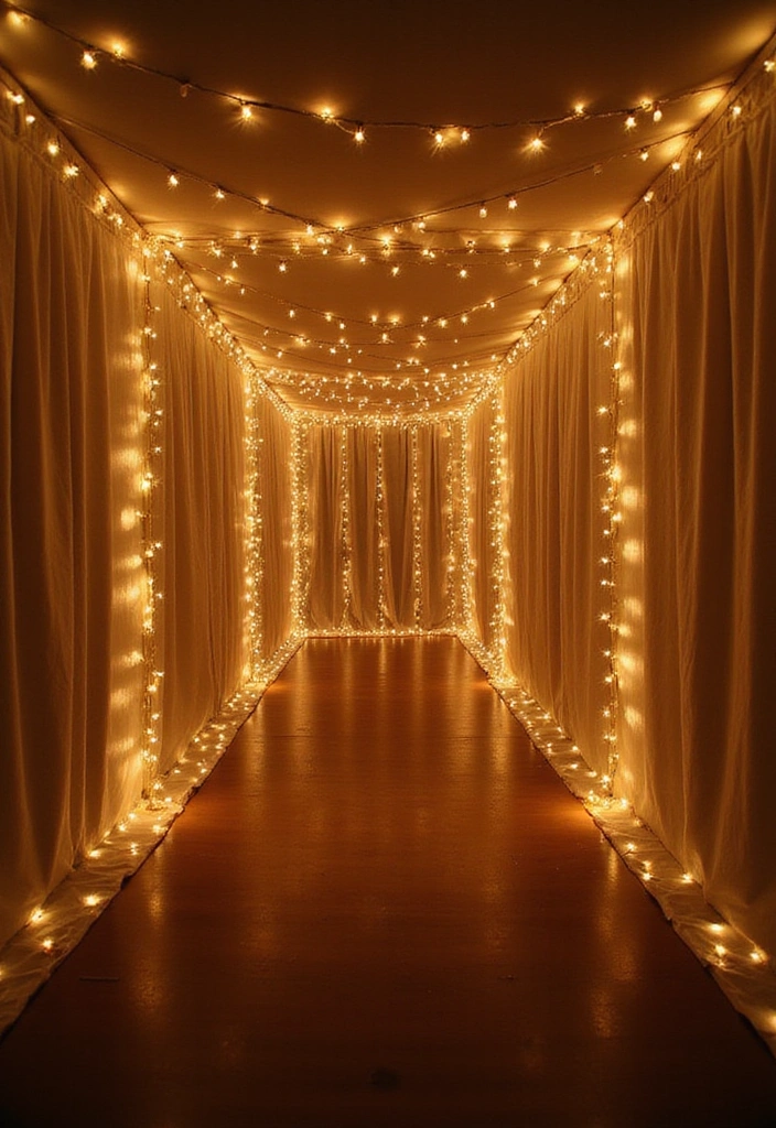 21 Sweet 16 Decorations That Will Make the Birthday Girl Feel Like a Queen! - 3. Twinkling Fairy Lights