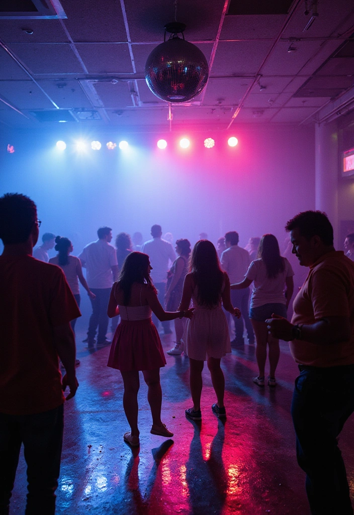 21 Sweet 16 Decorations That Will Make the Birthday Girl Feel Like a Queen! - 19. Dreamy Dance Floor Decor